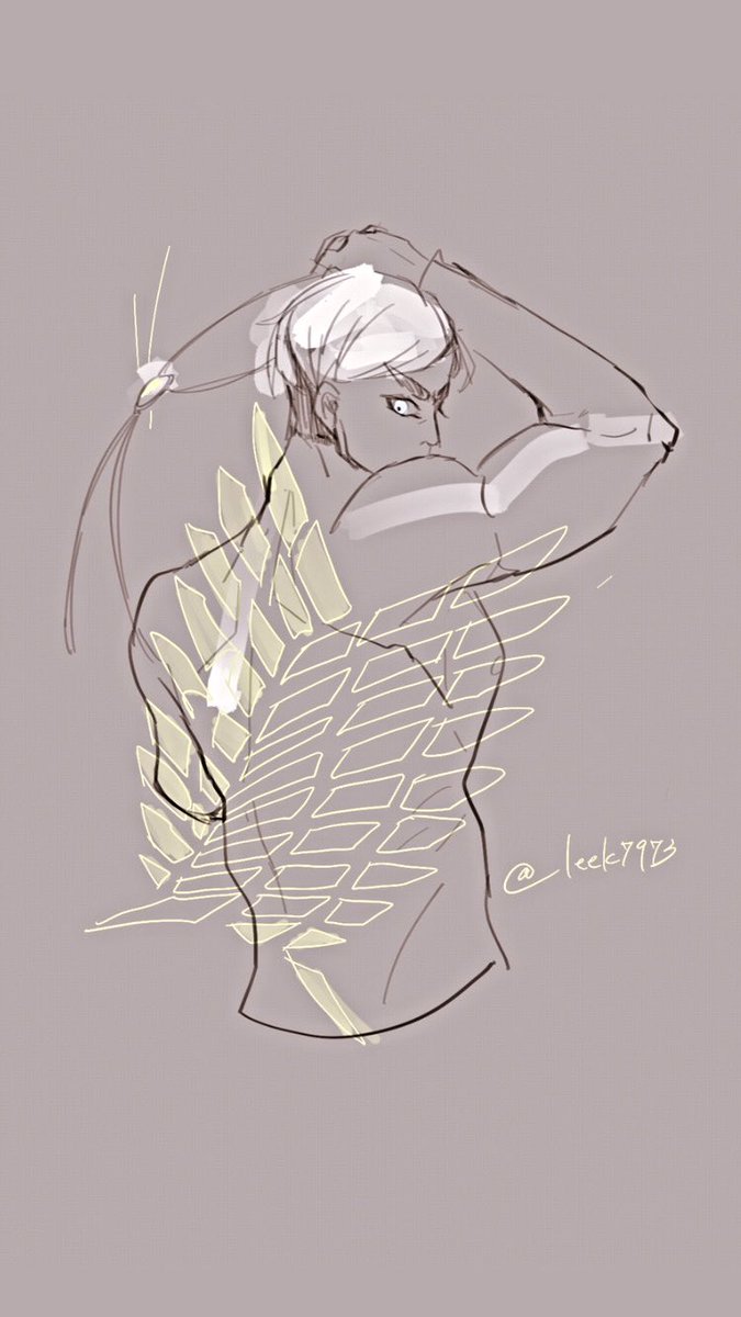 1227Zhan's tweet photo. 之前的 #aot 塗鴉 https://t.co/X7X3eACgcV