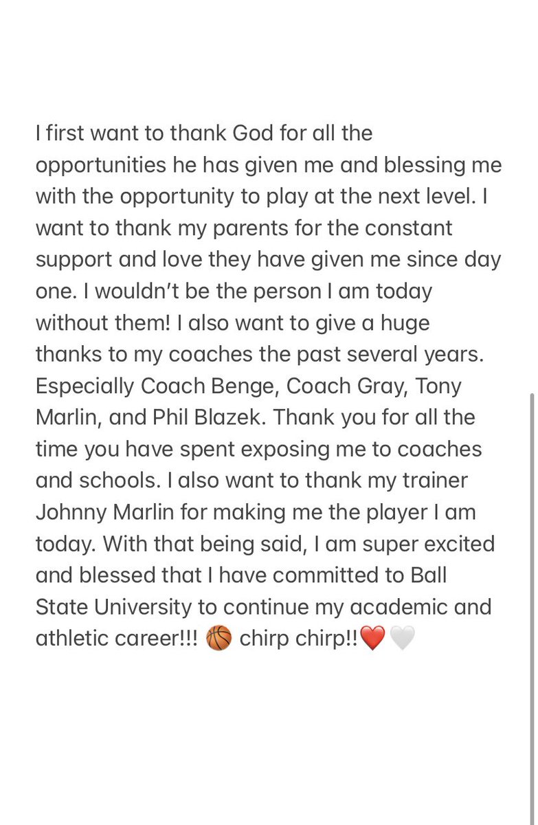 _maddiebischoff's tweet photo. Committed!!!! Super excited for the next 4 years !! :)❤️🤍 #chirpchirp https://t.co/uhKVJNmWZG