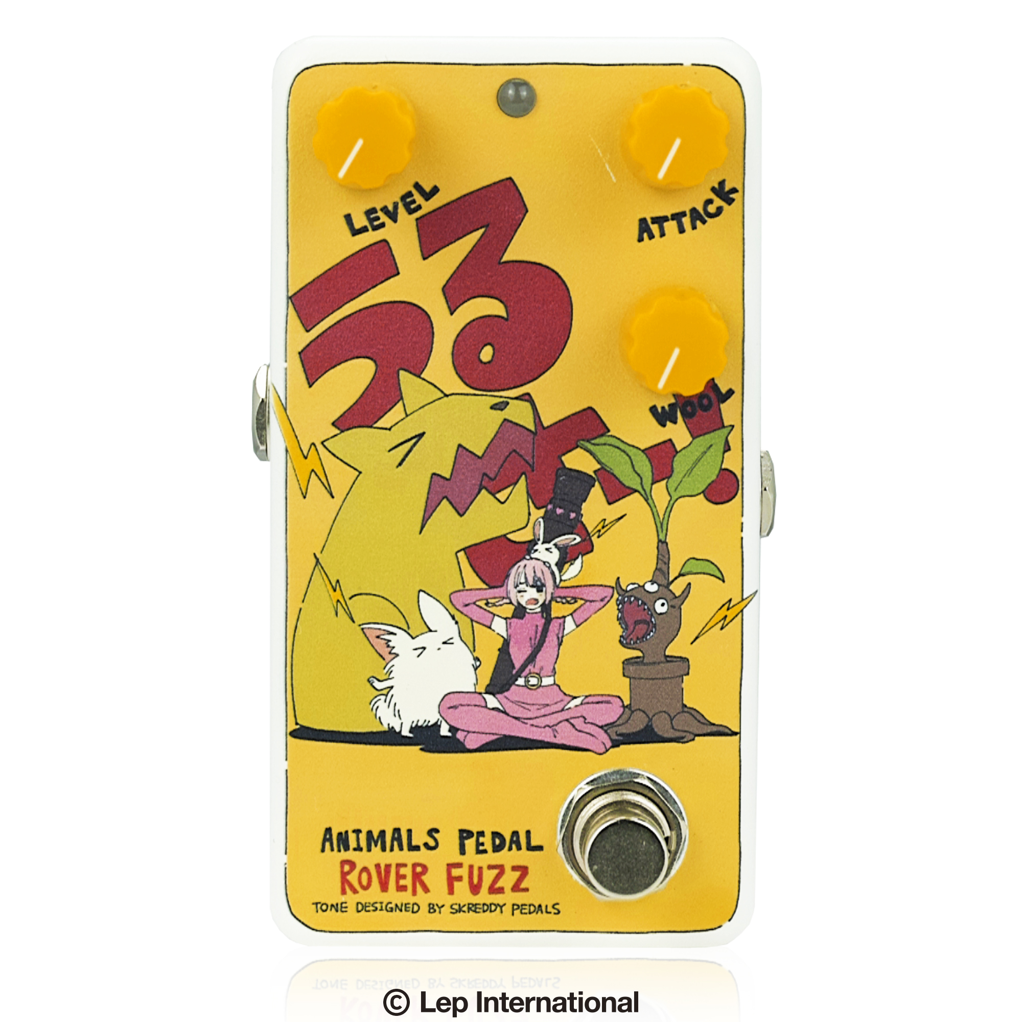 animals pedal SURFING BEAR OVERDRIVE by文 エフェクター】Animals Pedalの限定生産モデル、Custom
