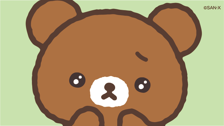 7のつく日はチャイロイコグマの日? ぴえん? 」|リラックマごゆるり 7のつく日はチャイロイコグマの日? ぴえん? 」|リラックマごゆるり