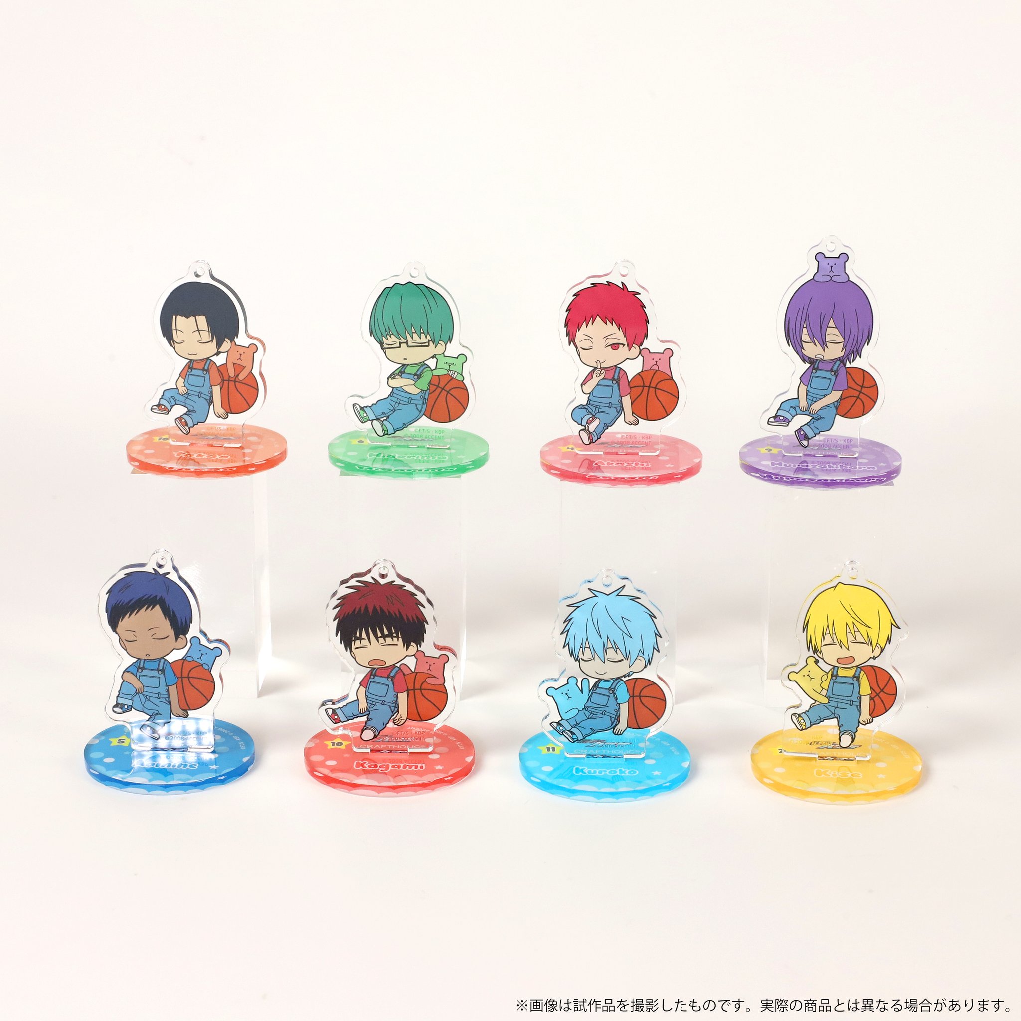 アニメ黒子のバスケ マルイ 黒子のバスケ Craftholic の期間限定コラボストアが開催決定 各キャラクターをイメージしたcraftholicデザインのグッズに加え 描き下ろしイラストのグッズ販売や お買上げ抽選会を実施 4月