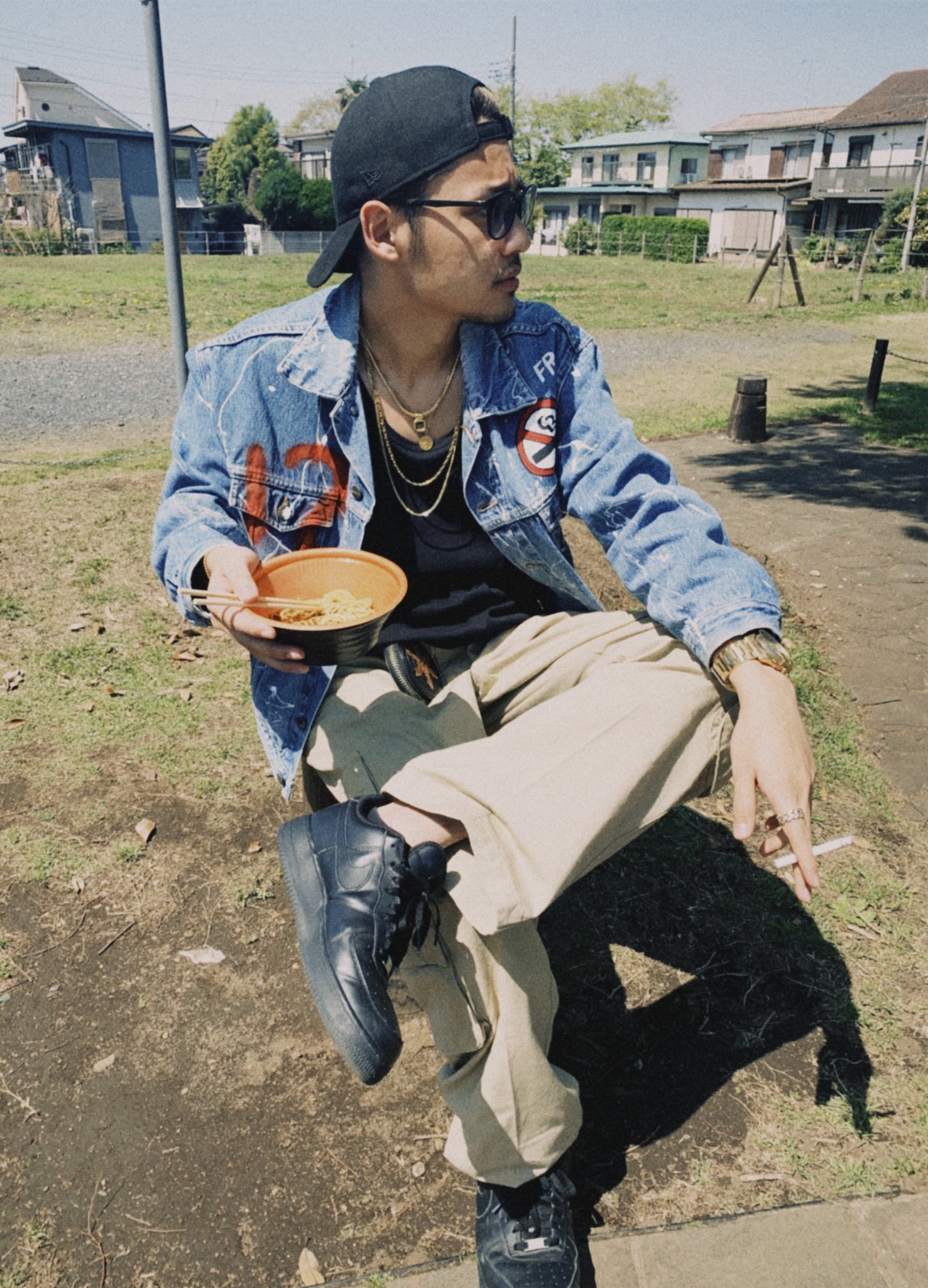 コムドット　ひゅうが　私物 GQ JAPAN @gqjapan @diesel dieselは昔から愛用してたから仕事