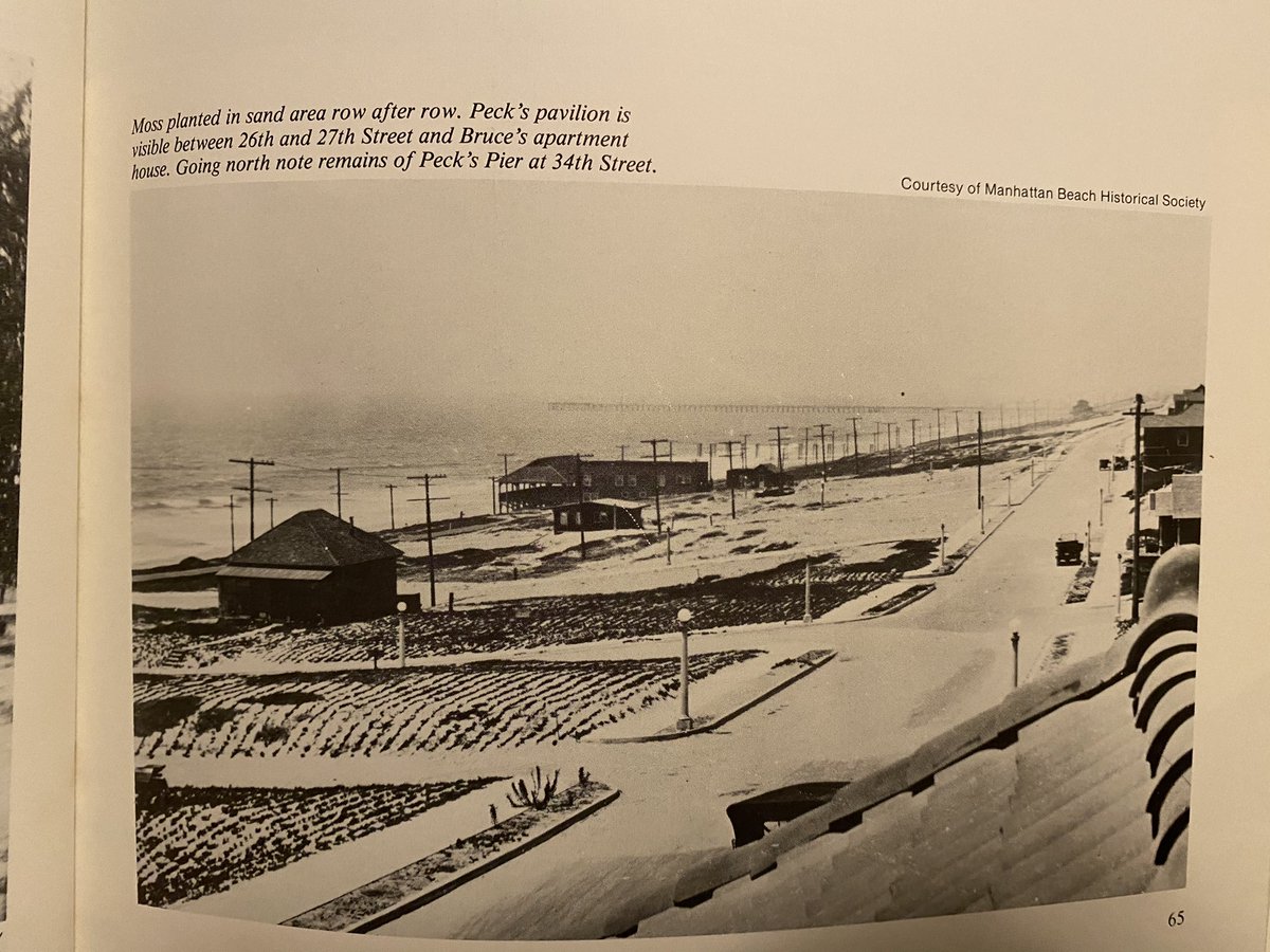 I’ll catch up with the coverage in a moment here, but I wanted to dig up a photo of the area in question from the late 1910s-20s. This photo comes from MB’s longtime historian Jan Dennis’s “A Walk Beside the Sea.”