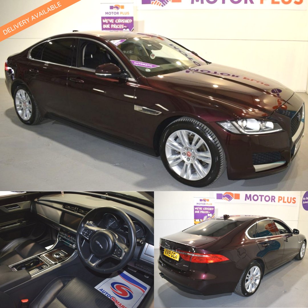 How gorgeous is this dark red 2019 Jaguar XF D Prestige? This has to be one of the most stylish saloons out there and comes with a number of features for a safe, comfortable and exciting ride.

✔️ Bluetooth audio streaming
✔️ JaguarDrive selector
✔️ Parking aid 

CALL 01633833700