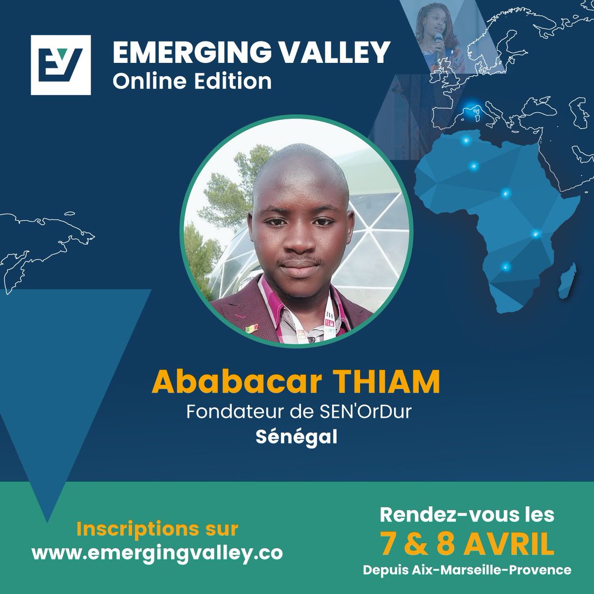 📣Pour sa 4e édition, EMERGING Valley revient avec une édition 100% digitale, 100% Business et 100% Innovation !
👉  Inscription gratuite :  online-emergingvalley.co

📅 RDV les 7 et 8 avril 2021 en digital depuis Aix-Marseille-Provence

#Entrepreneur #Innovation #Business #Kebetu