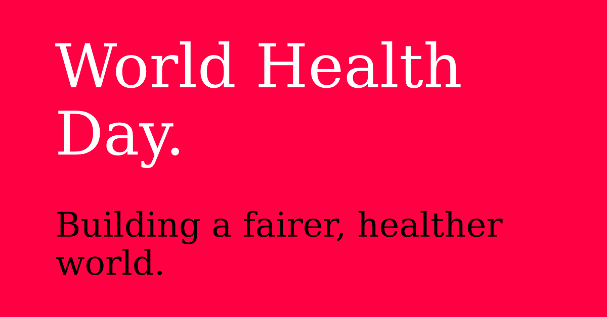 alltrousers's tweet photo. This #WorldHealthDay, @WHO are calling on world leaders to ensure that unfair daily struggles such as global poverty, inadequate housing, unequal education, and more, can start to be prevented in the future. 
Read more about their campaign here: https://t.co/Nk8BOzFbeJ https://t.co/rDiFIaMNeV