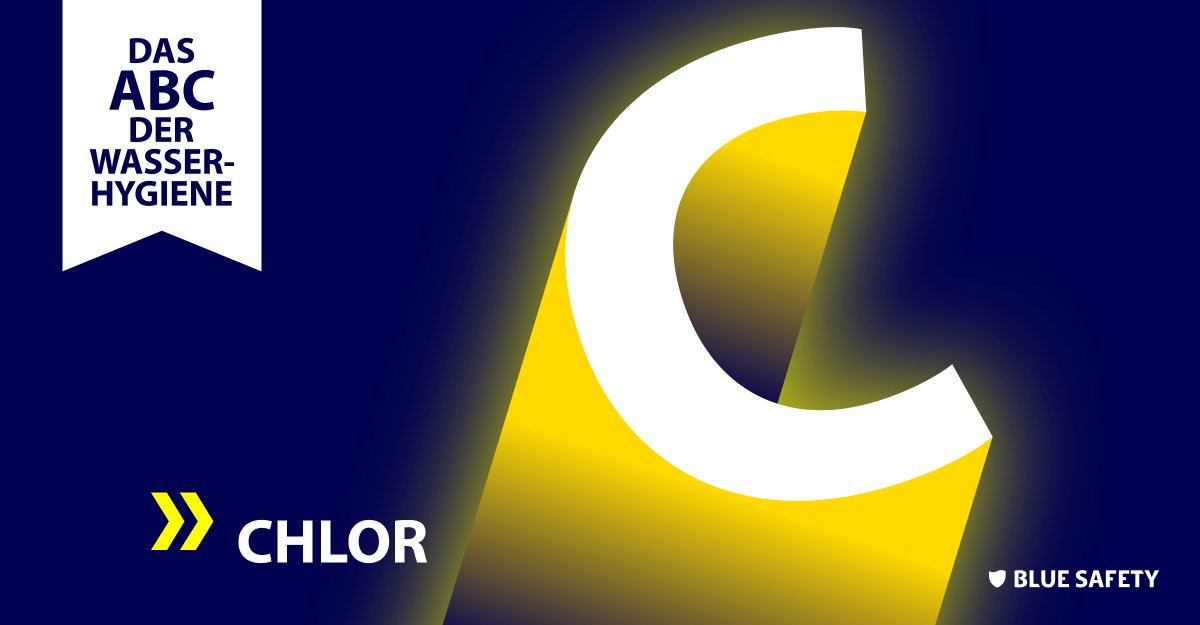 Die Desinfektionskraft von Chlor in Verbindung mit Wasser kennen wir u.a. aus dem Schwimmbad. Auch in der Trinkwasseraufbereitung kommt es zum Einsatz, um aquatische Biofilme abzubauen – zum Beispiel in Form von hypochloriger Säure. Mehr erfahren Sie unter bluesafety.com/abc-wasserhygi…