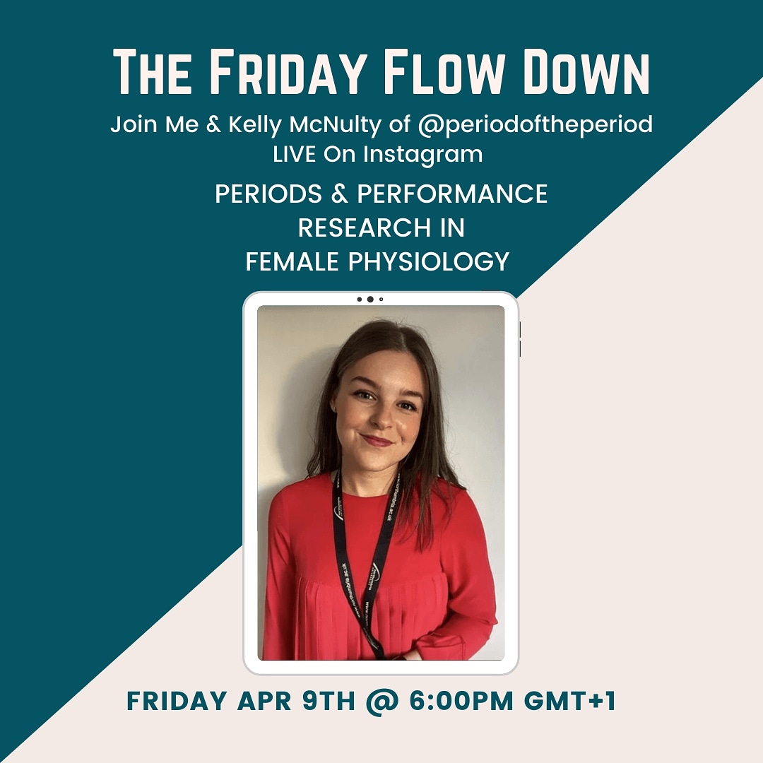 Looking forward to chatting with @kellymcnulty, Founder of @periodofperiod this Friday over on Instagram about #research into #femalephysiology

Join us at 6pm GMT+1 👇

instagram.com/gowiththeflowc…

#TheFridayFlowDown #gowiththetflowcoaching