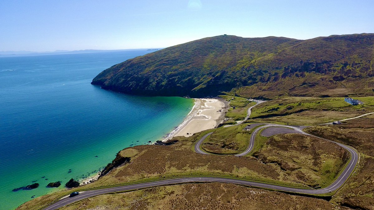 More good news for Achill from Lonely Planet yesterday as Keem Beach (pictured) and nearby Keel Beach were both listed in their Top 10 Irish beaches. <a href="/poloconghaile/">@poloconghaile</a>  <a href="/lonelyplanet/">Lonely Planet</a> @RyanTubridyShow  #achillisland #keembayachill  #keelbeach  #wildatlanticway