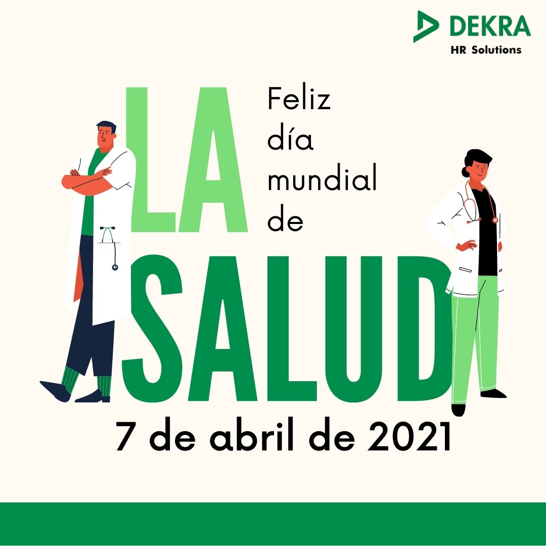 DekraEmpleo's tweet photo. 💚El lema del Día Mundial de la Salud 2021 es: "Construir un mundo más justo y saludable".

#diamundialdelasalud #diadelasalud #salud #dekra #empleo https://t.co/eSPmcKiIcH