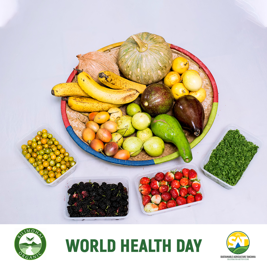 For over a decade now we have been working with farmers to ensure production of healthy, clean and fair food by changing to more organic methods of farming that are safe, conserve the environment, protect natural resources and using land more effectively on-site 
#WorldhealthDay