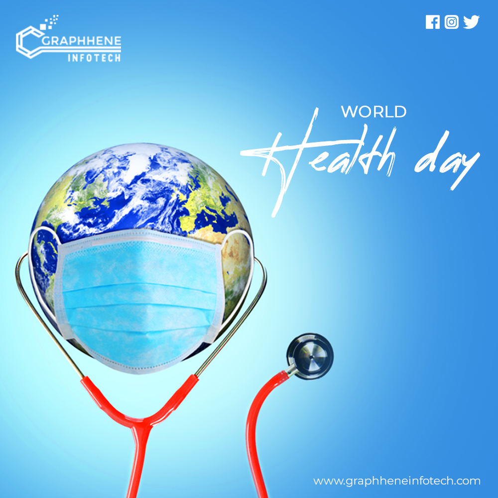 Graphhenesoft's tweet image. Work Hard, Rest Well! Make sure that you pay attention to your Health and rest enough to negate the amount of stress. Graphhene Infotech wishes you a Happy World Health Day!

#GraphheneFoundation #WorldHealthDay #StaySafe #StayHealthy #WorldHealthDay2021 #traffic #business #Noida