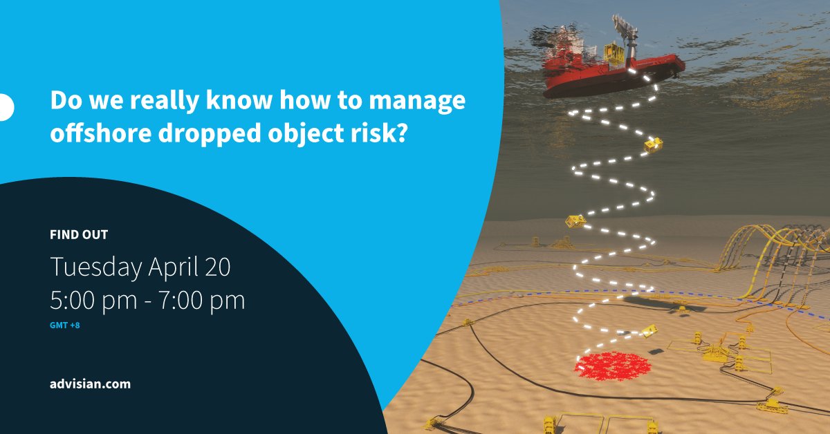How do we manage the risk associated with objects dropped at subsea facilities? Join Dr Hema Wadhwa at the SPE Western Australia industry event as she gives solutions. RSVP here: okt.to/5msa0E