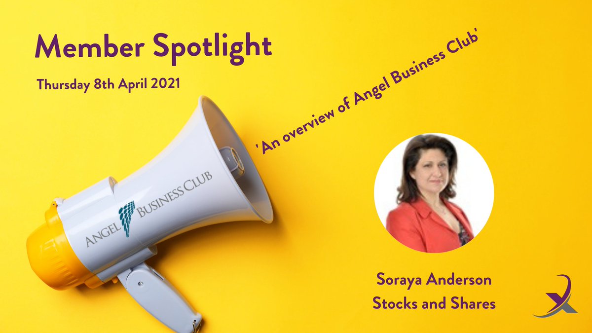 Angel Business Club open doors to financial opportunities in businesses to invest in. 

<a href="/SorayaAnderson/">Soraya Anderson</a> will be giving us an overview of Angel Business Club 

Book here ow.ly/wEc650Ei8sj 

#startups #businessdevelopment #entrepreneur #SME