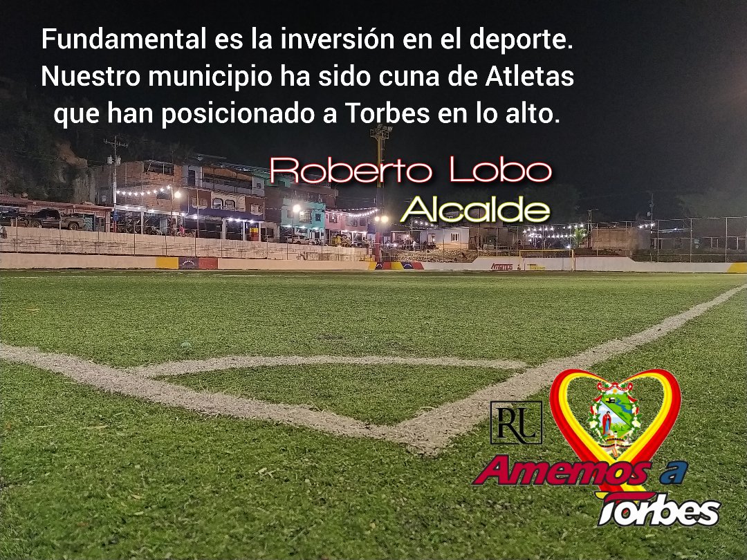 Nuestro alcalde <a href="/RobertoLoboAlc/">Roberto Lobo Alcalde</a> apoyando el deporte #AmemosATorbes