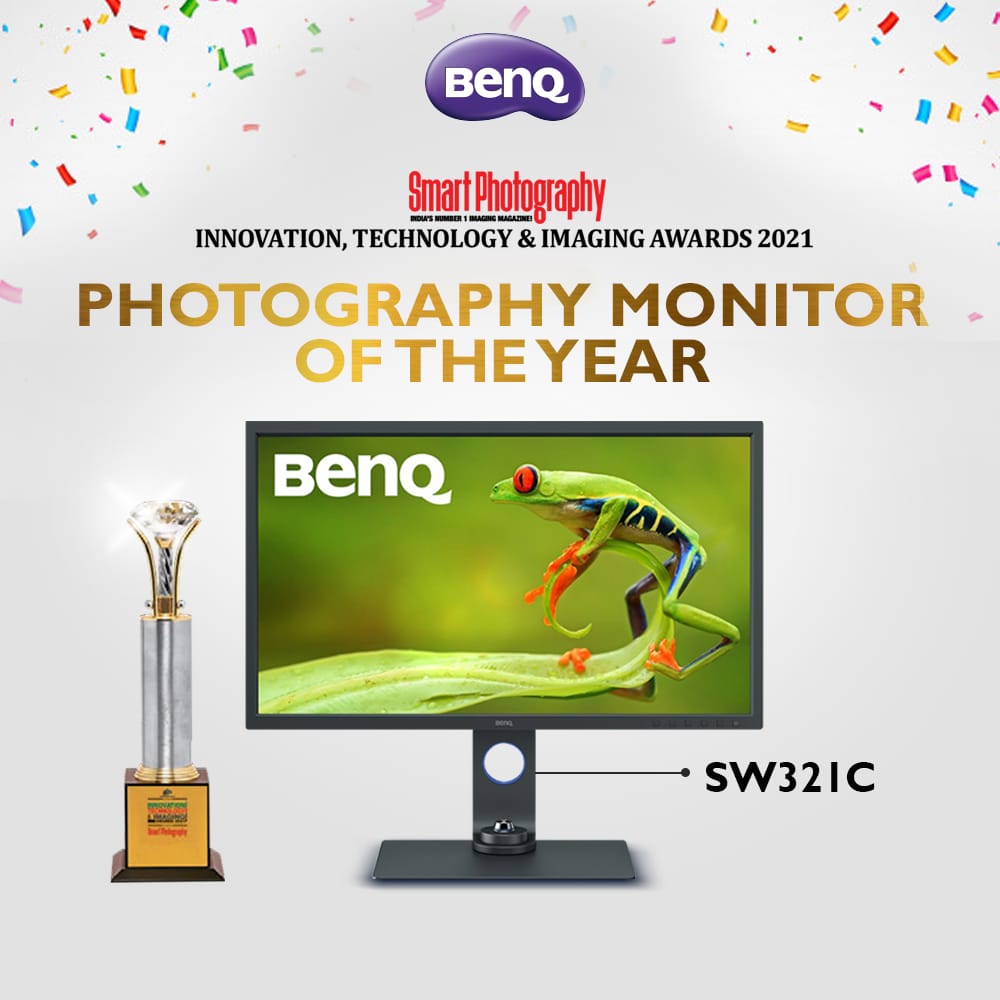 BenQIndia's tweet photo. Proud to announce that our Flagship PhotoVue Monitor #SW321C has won the PHOTOGRAPHY MONITOR OF THE YEAR award in Smart Photography awards 2021.
Learn more https://t.co/9IJOtppa0G
#BenQ #AQCOLOR #SW321C #4K #HDR #AdobeRGB #USBC #PantoneValidated #Photography https://t.co/Unathm0XrQ
