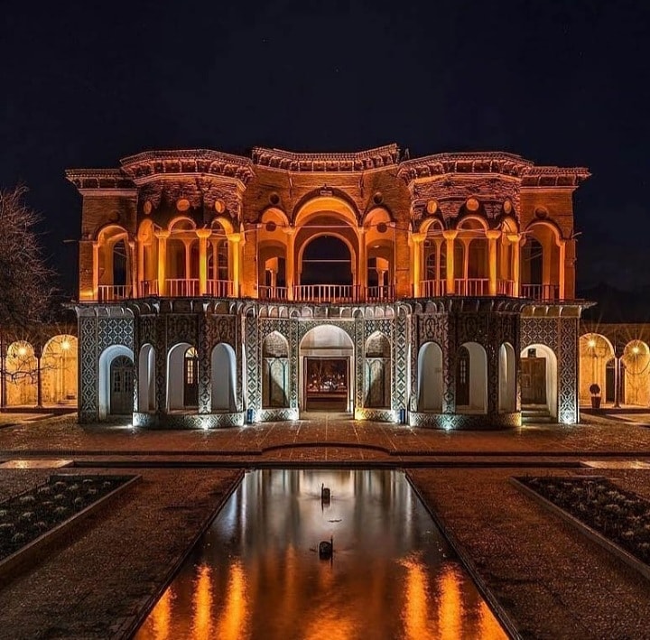 Shazdeh Mahan Garden باغ شازده ماهان  meaning the Prince`s Garden in Mahan is a historical Persian garden located near (6 km away from) Mahan in Kerman province, Iran.1