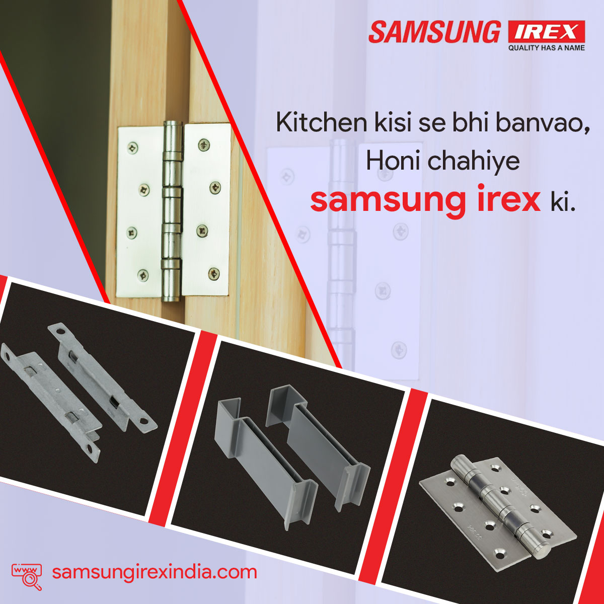 SamsungIrex's tweet photo. Kitchen kisi se bhi banvao, Honi chahiye samsung irex ki.

#SamsungIrexIndia #irexproducts #Modular #korean #interiordesign #modularkitchen #kitchendesign #kitchen https://t.co/sTMDpOrt7B