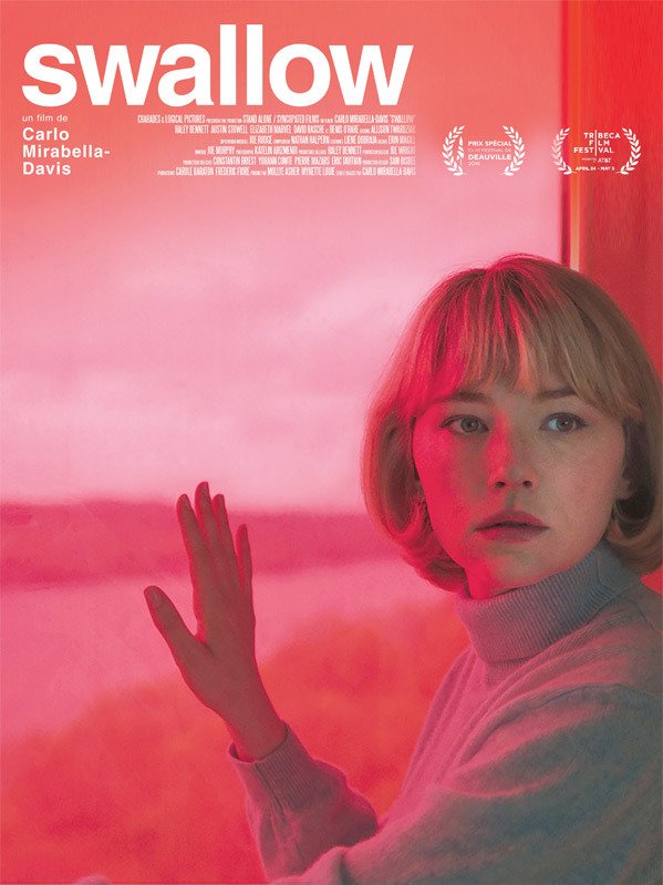 I have not been this moved,  nor stunned by a film in a long time. It's somehow heartbreaking and unnerving while still being darkly funny and empowering. <a href="/swallowmovie/">Swallow</a>
