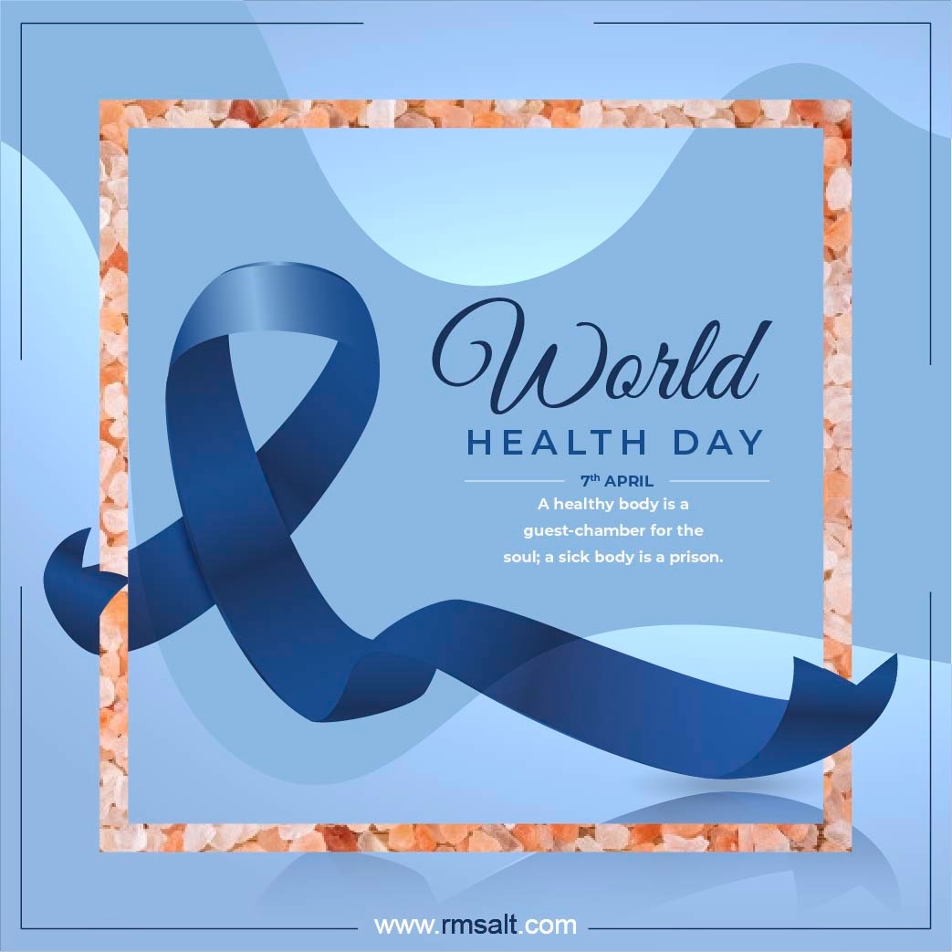 RM_Salt's tweet photo. Beat the stress and master your imperative health!!
On this world health day Himalayan Salt Experts calling for action to eliminate health inequities, to bring people together to build a fairer and healthier world.
#WorldHealthDay #WorldHealthDay2021 #HimalayanSaltExperts https://t.co/GPffK2atWW