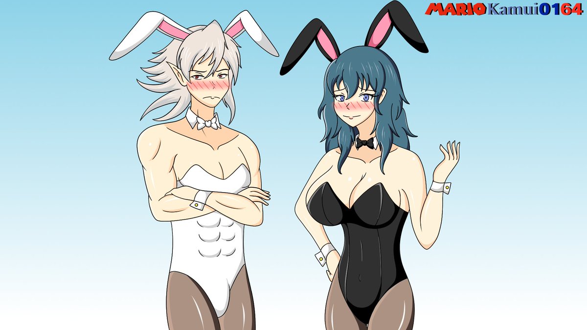🐰Corrin x Beresu: Easter Couple🐰

The spicy pic is at @__0164_MK18__

~Enjoy!

Also, Happy (Late) Easter!

#FireEmblem #FireEmblemThreeHouses #FireEmblemFates #Corrin #Kamui #Byleth #HappyEaster #HappyEaster2021 #Fanart
