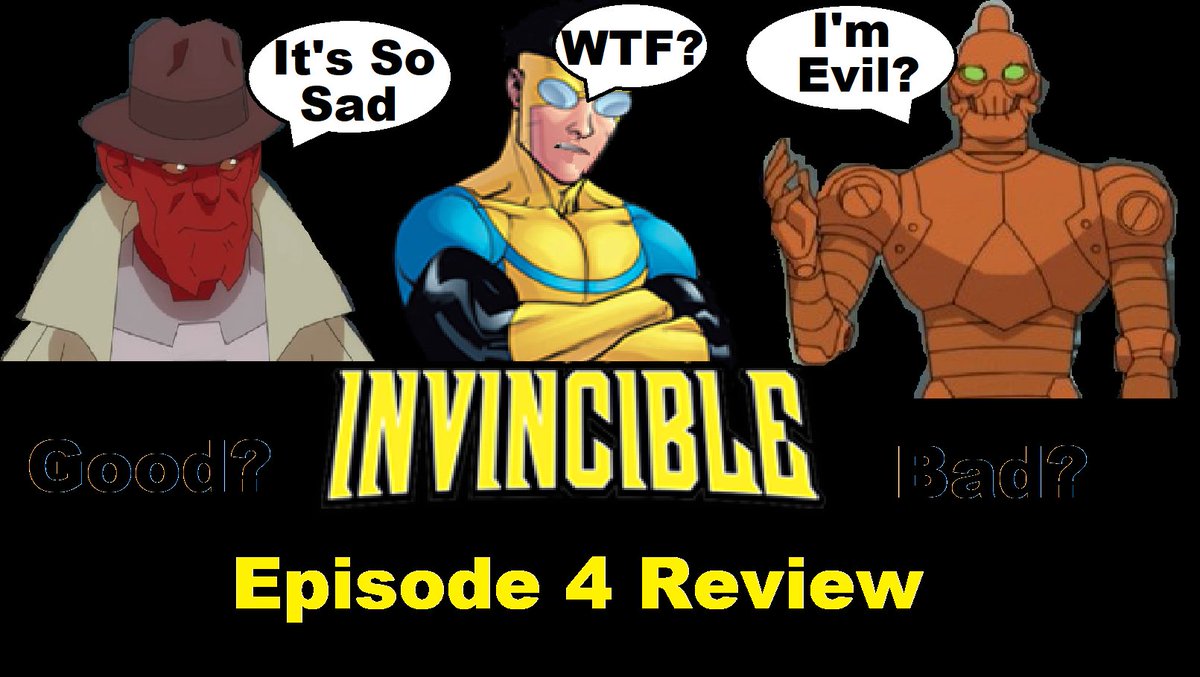 OfDman's tweet photo. Invincible Episode 4 Review
https://t.co/59OD814H9L
#Invincible
#InvincibleReview
#InvincibleEpisode4
#InvincibleEpisode4Review
#Amazon
#AmazonOriginalSeries
#AmazonOriginalSeriesReview
#characters
#VoiceActing
#animation
#plot
#enjoy https://t.co/Acls205gKQ