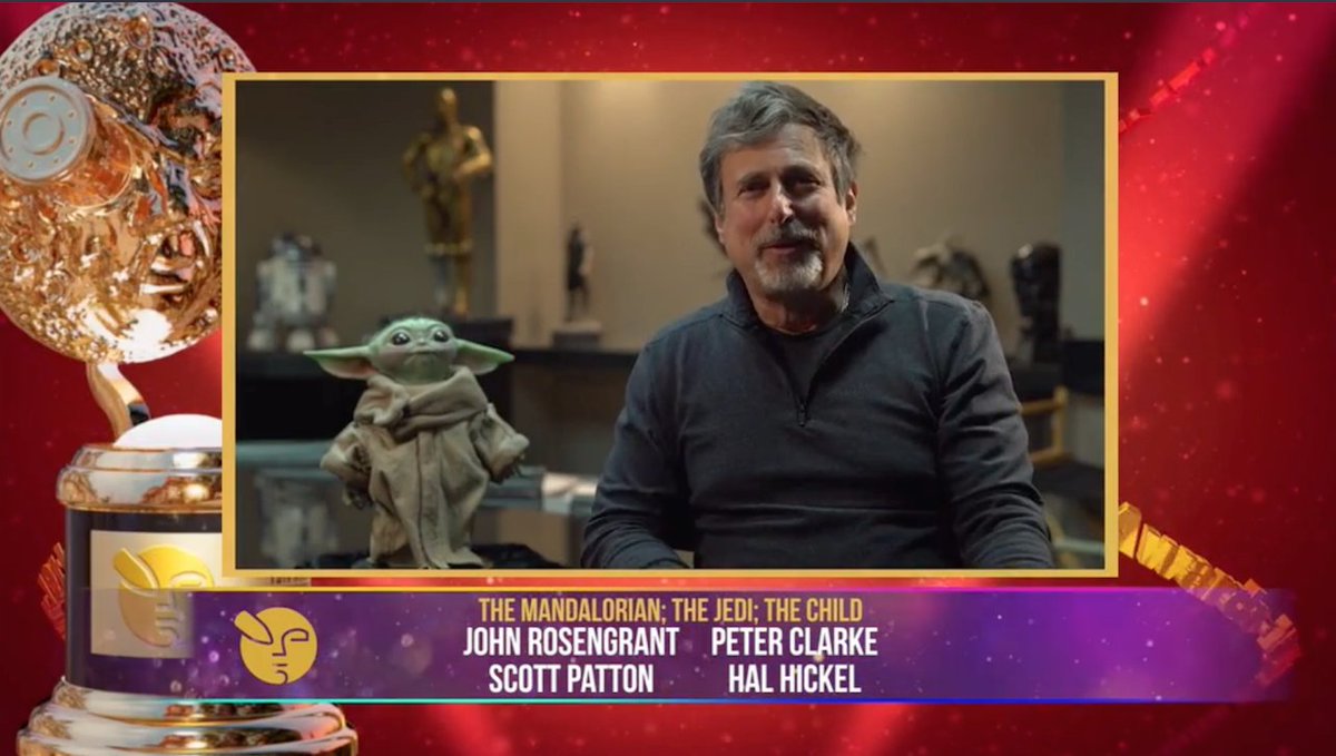 opgalactico's tweet photo. VOCÊS ESPERAVAM MENOS?

Durante a premiação do #VESAwards, a graduada premiação da Sociedade de Efeitos Visuais, #TheMandalorian foi premiado na categoria personagem de animação excepcional em um episódio ou projeto em tempo real pelo nosso amado Grogu no episódio 'The Jedi'. https://t.co/hJvMEyuOXN