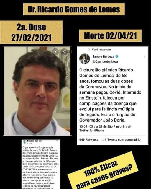 Georgetenilofr's tweet photo. @VillasMarta @JovemPanNews Mortes vão a zero? Oiiiiiii https://t.co/58W6m9YYZN