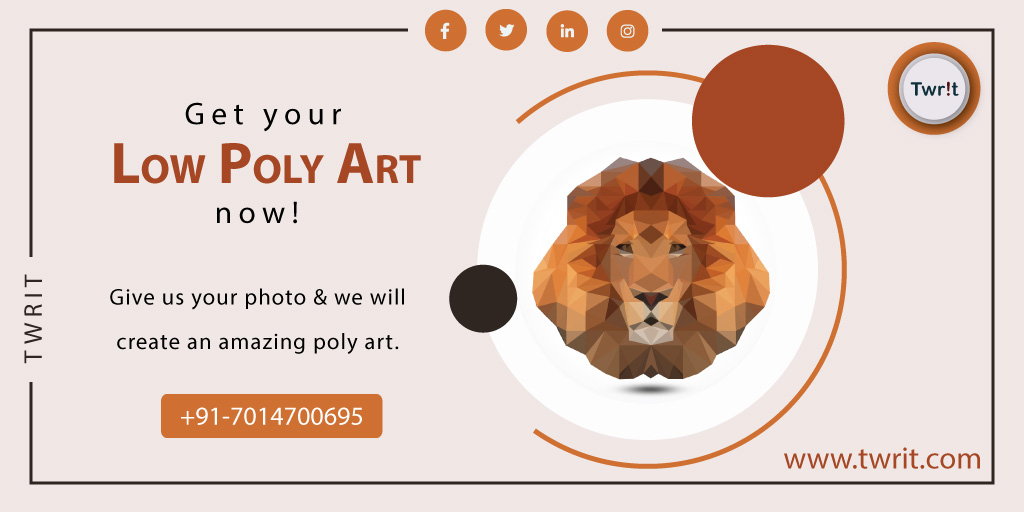 twrit4's tweet photo. A small number of polygons combined to create a beautiful effect which is a poly art effect. Get a poly art of your own photo. Order now!
https://t.co/su4j14kRgB

#polyart #lowpoly #effect #photoshop #illustrator #illustration #art #aristic #graphics #graphicdesigners  #twrit https://t.co/3d9MSdDKD7