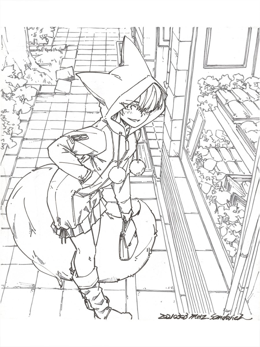 線画 