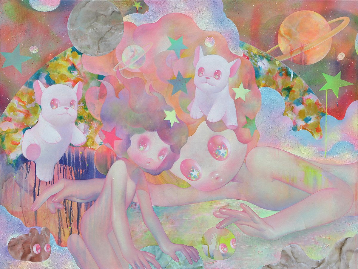 soyounleeart's tweet photo. Good night! Thank you for being so kind #NFTCommunity

Stardust, , 48x36" (121 x 91.44 cm), oil and acrylic on canvas, 2021 https://t.co/gnwVKJbkQh