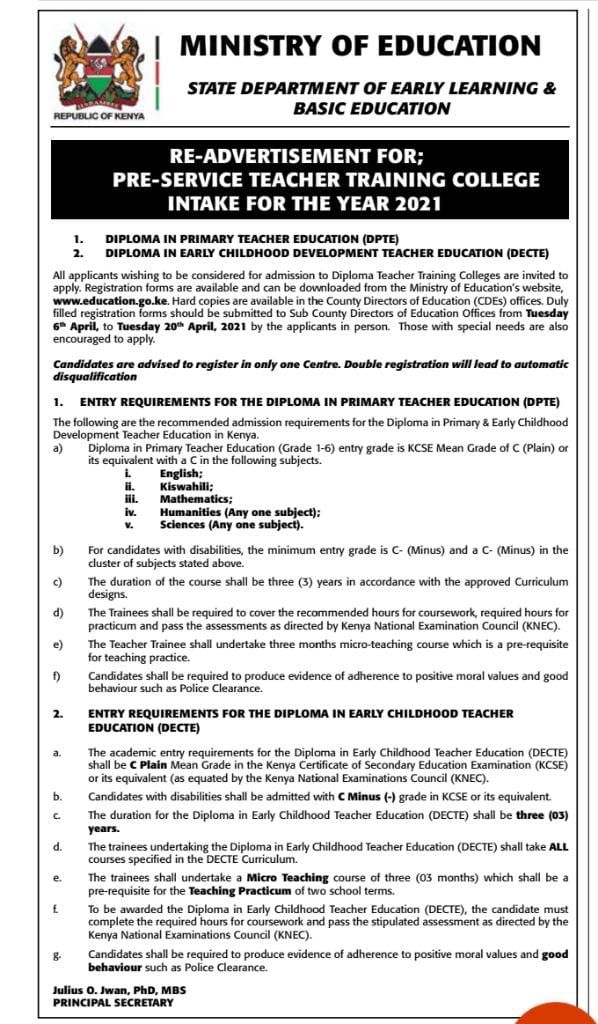 Diploma in teacher education. It is no longer a P1-certificate.