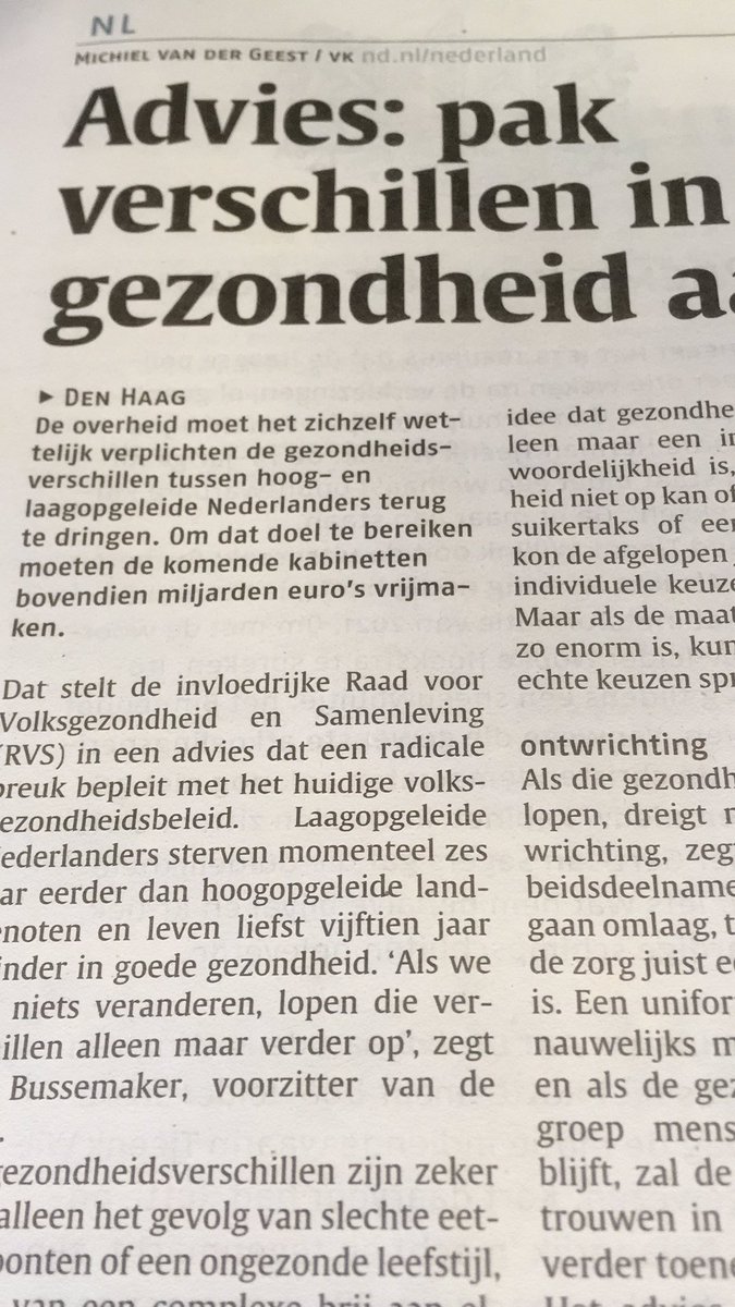 Vandaag komt @voedselapotheek bij <a href="/voedselfocus/">Voedsel Focus 033</a> praten over bevorderen gezondheid van onze klanten.