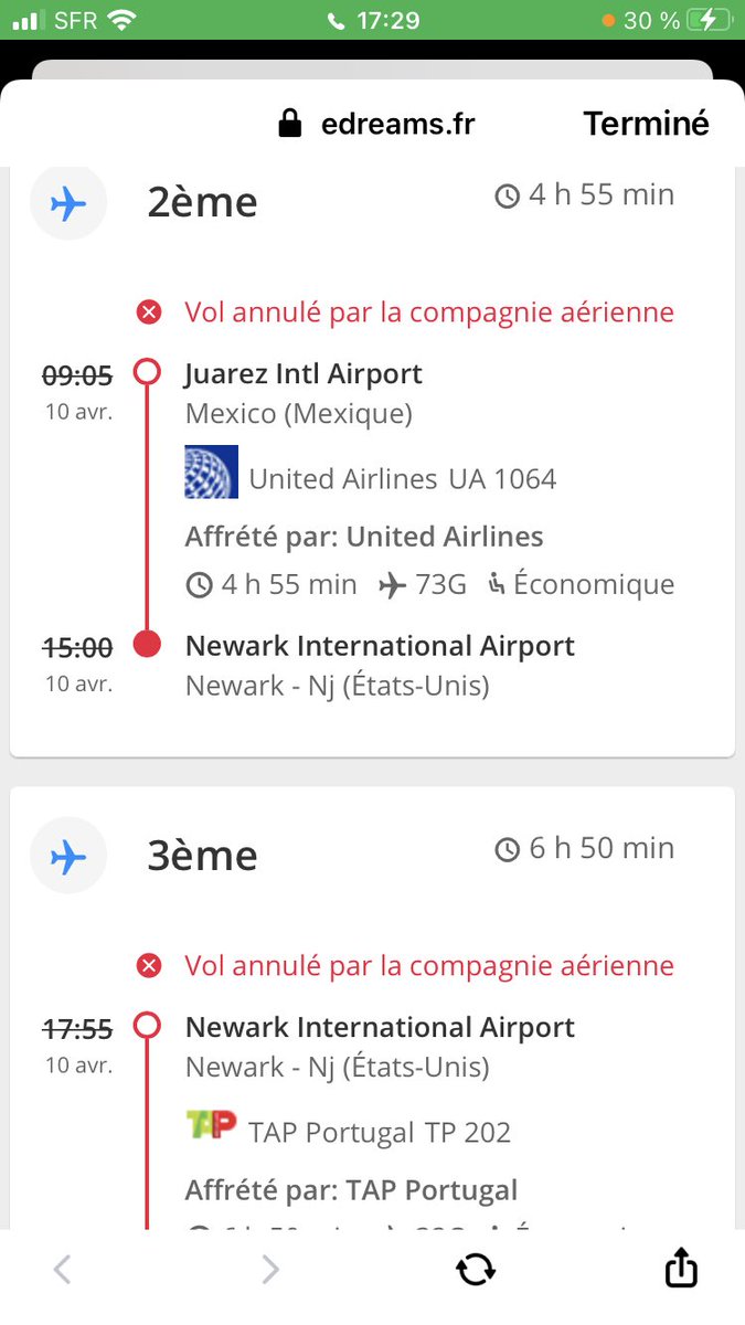 ManelGharsalli's tweet photo. @eDreams you cancel the flight, four days that Im calling you and you didn’t find any solution and didnt give me any informations can you help me please ! https://t.co/f9qiyZEvIY