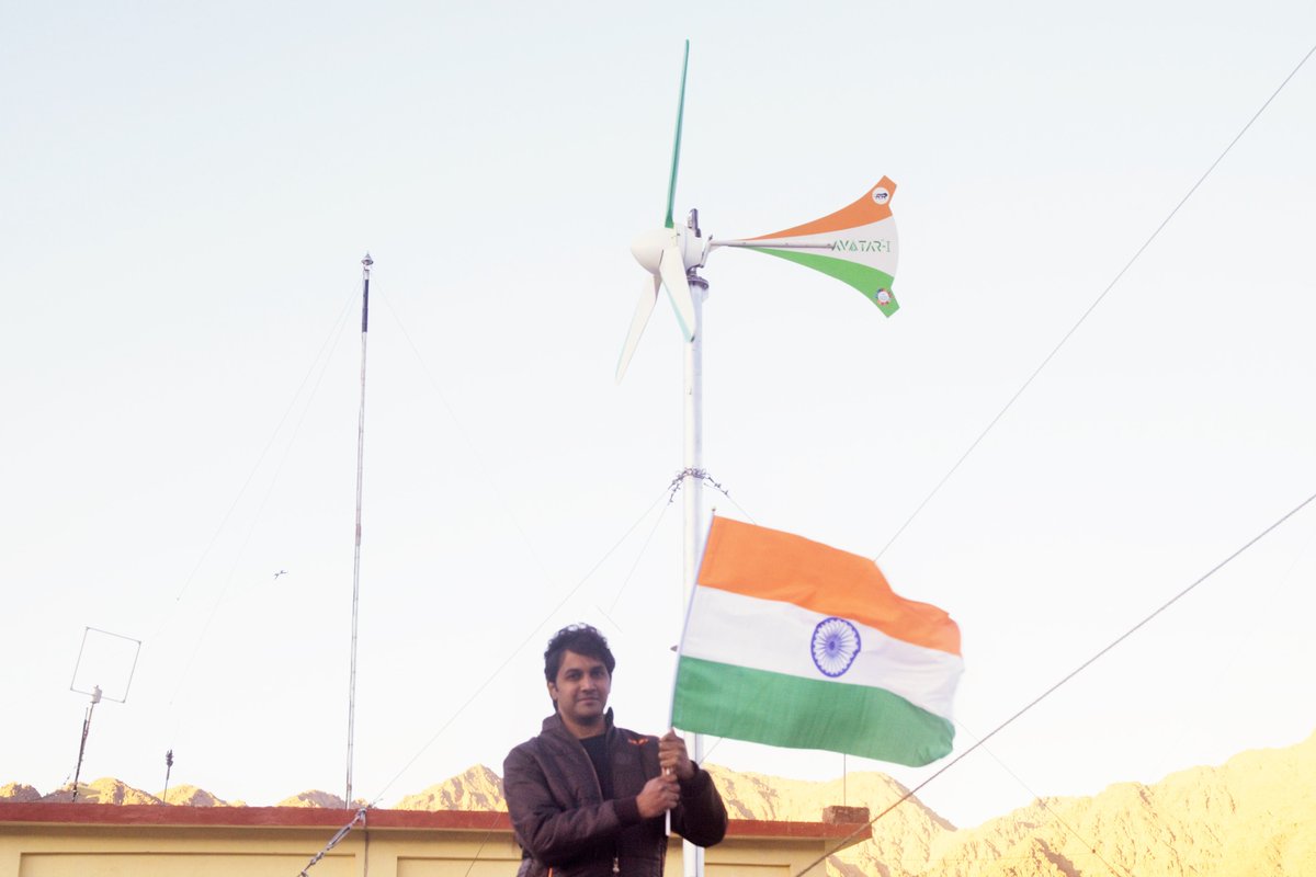 AvantGardeTeam's tweet photo. A project to remember a lifetime.

For the #Nation, For our Brave #Soldiers, For the #Planet

AVATAR™ - A New #Energy To #Power Our #Forces

More pics-https://t.co/zGBiL5nTw2 

@narendramodi @DefenceMinIndia @RajKSinghIndia @mnreindia @PrinSciAdvGoI

#IndianArmy #ClimateAction https://t.co/gpzjbOxUoK