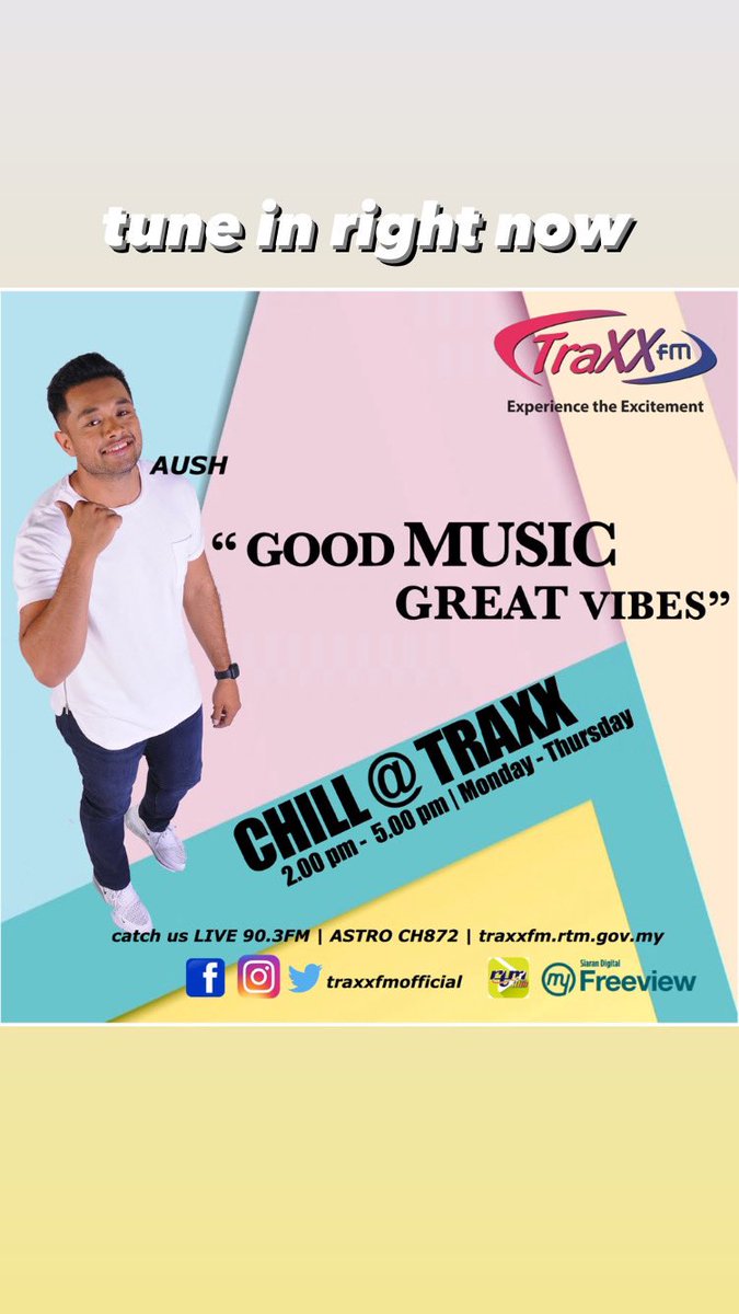 Hey cosmic people! Tune in right now for Good Music and Great Vibes. #chillattraxx #aushtronaut #aush #traxxfm