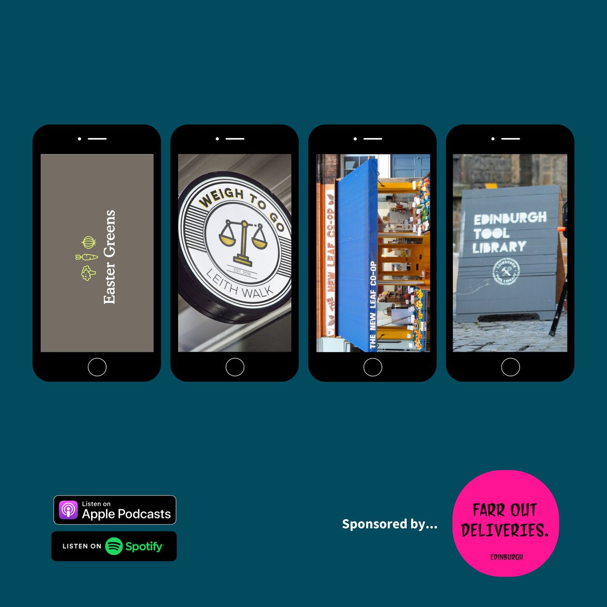 Huge thanks to Hidden Trax for having us on their Edinburgh's Eco Businesses podcast. Listen to Alasdair talk about how Easter Greens got started, Independent businesses in Edinburgh. 

Head over to Spotify to have a listen 

open.spotify.com/episode/68OXIT…