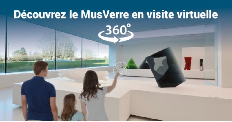 Le <a href="/mus_verre/">MusVerre</a> à Sars-Poteries 𝒂𝒄𝒄𝒆𝒔𝒔𝒊𝒃𝒍𝒆 𝒆𝒏 𝒗𝒊𝒔𝒊𝒕𝒆 𝒗𝒊𝒓𝒕𝒖𝒆𝒍𝒍𝒆 ! 📱 Peut-être n’avez-vous jamais encore eu l’occasion de vous rendre sur ce lieu incontournable de la création verrière internationale ? 🍶 Découvrez-le à 360° 👉 bit.ly/3rXz70s