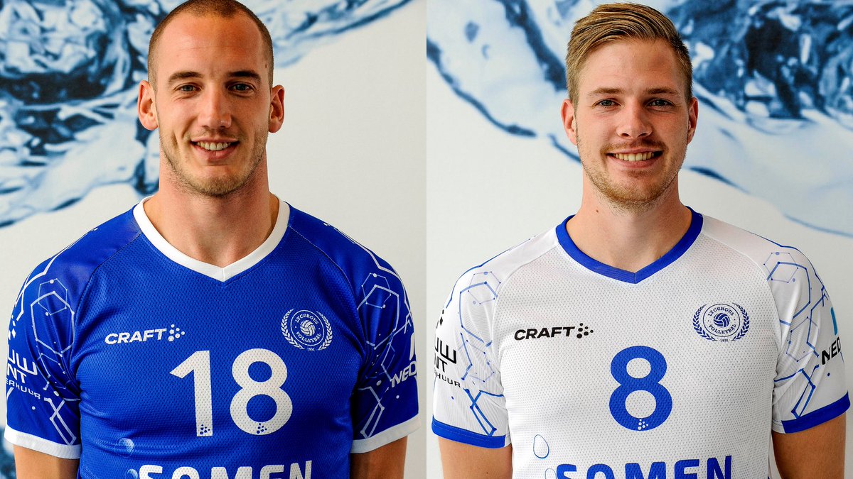 🏐💪🏻 Spelersnieuws💥 <a href="/DennisBorst/">Dennis Borst</a> en Steven Ottevanger spelen ook volgend seizoen bij de #bluearmy💙 Top! Bennie Tuinstra en Erik van der Schaaf vertrekken naar elders. Hun nieuwe clubs maken dit zsm bekend. Lees meer👉🏼 bit.ly/2Q2RFPM #SAMENpresteren #Nedmag #Amysoft