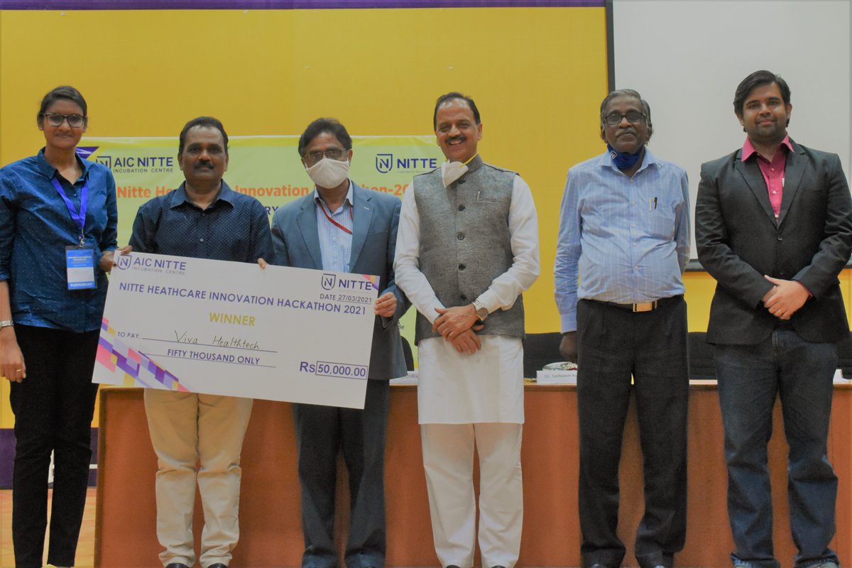 Dr A.P Achar CEO AIC Nitte Incubation Centre tweet media