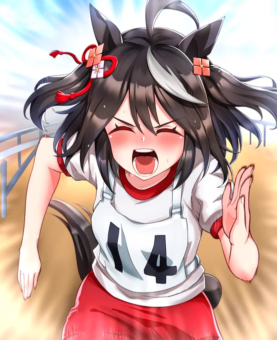 「私もテイオーさんみたいな最強のウマ娘になるんだァァァァーーー!!!」
#ウマ娘 