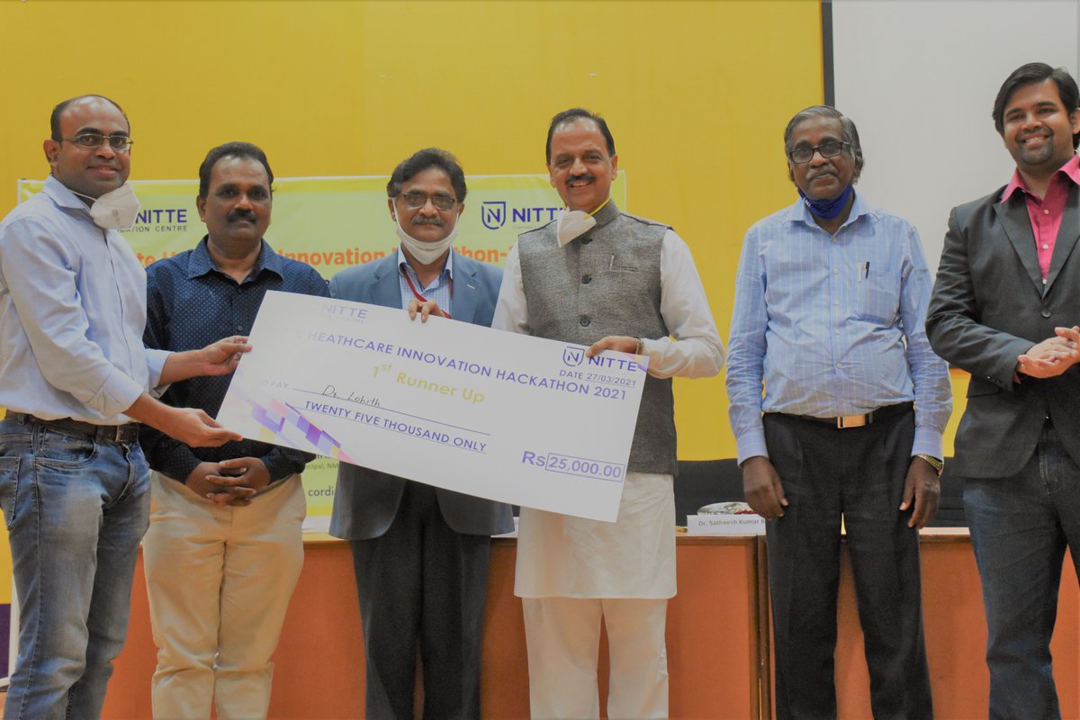 Dr A.P Achar CEO AIC Nitte Incubation Centre tweet media