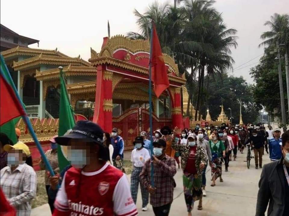 Today dawn Strike in #MoeKaung 

INPLEMENT R2P

#WhatsHappeningInMyanmar 
#Apr7Coup