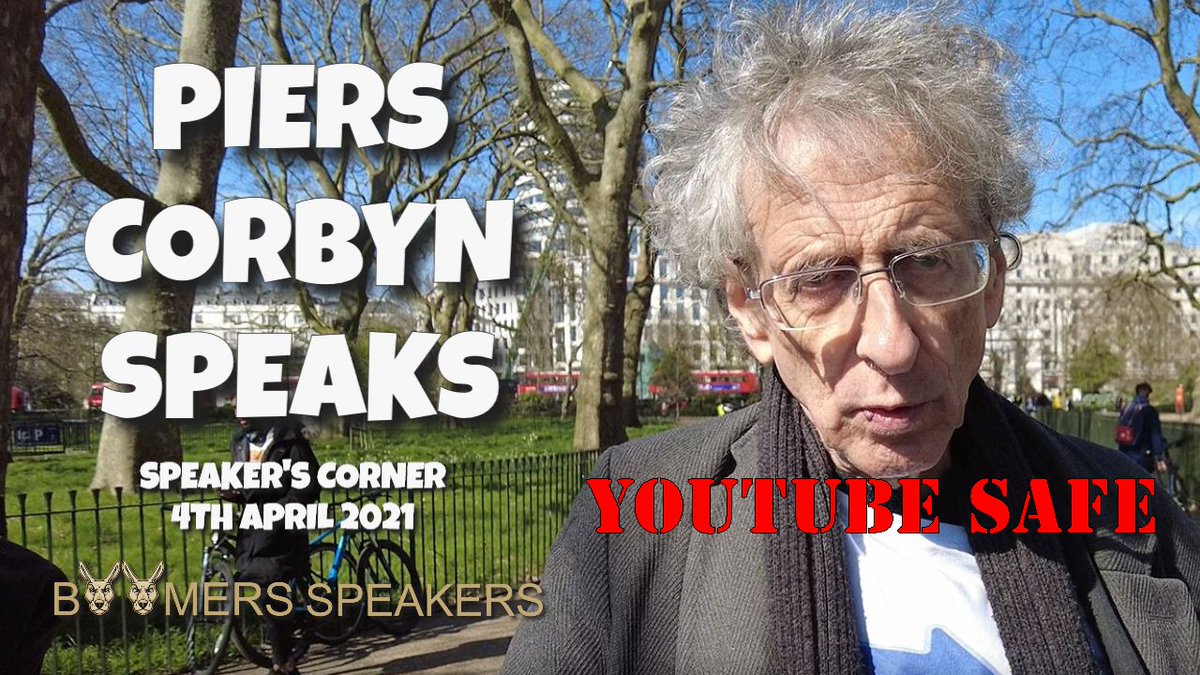 FROMOTHERSIDEBY's tweet photo. Piers Corbyn speaks at speakers corner on 4th April 2021 https://t.co/tmgaSZPiP4 this is the YouTube safe version https://t.co/RpG6ANnoBV