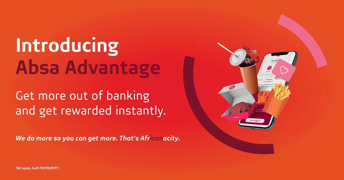 Stand to WIN R10K with the ⁦<a href="/AbsaSouthAfrica/">Absa South Africa</a>⁩ Advantage Challenge!Confirm or update your details on the Absa Banking App,then Tweet a screenshot with the proof that you have done it and #ICanwithAbsa and tag <a href="/Heart1049FM/">Heart FM</a> #WeDoMoreWednesdays  T&amp;C apply