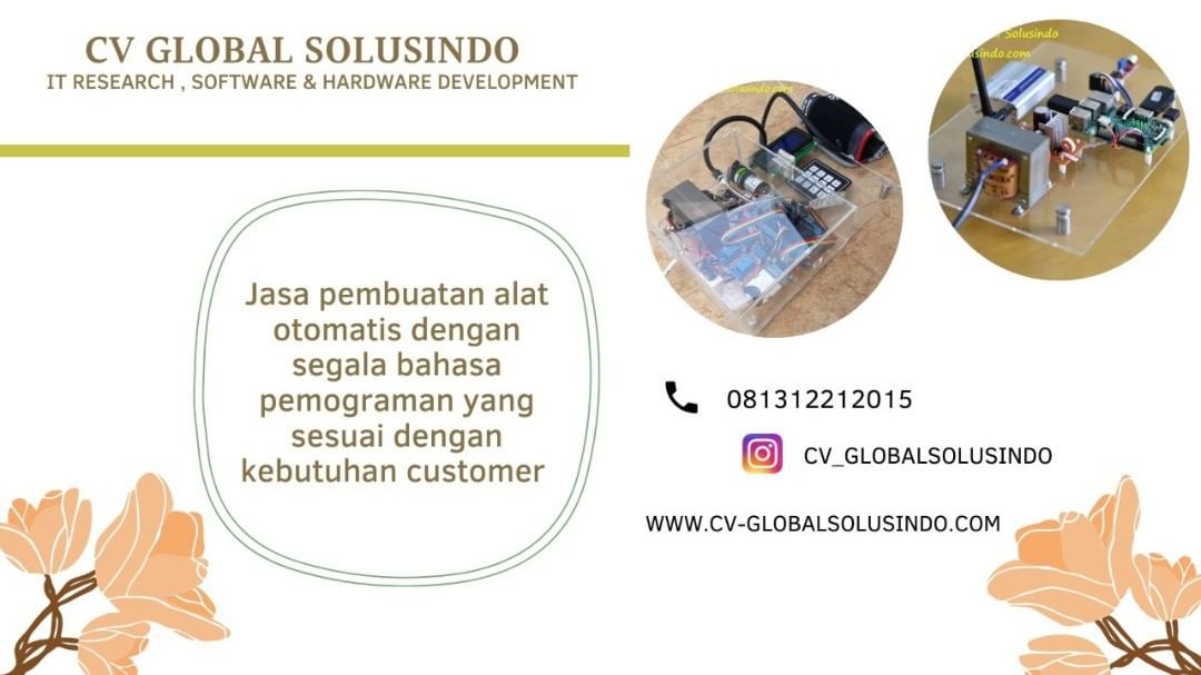 Trisna65729772's tweet image. Kami melayani jasa pembuatan program dan alat otomatis sesuai dengan kebutuhan.
Segera hubungi kami di Telp/WA 081312212015, IG cv_globalsolusindo, website cv-globalsolusindo.com
#matlab #matlabproject #jasamatlab #arduino #jasaarduino #software #hardware #konsultasi #electronic