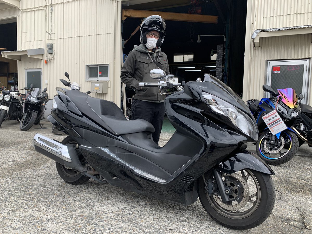 バイクショップ 大西商会 V Twitter スカイウェイブ250ssご成約の M様ご納車完了致しました この度は数あるバイク屋の中から 当店を選んで頂き誠に有難う御座います Onishi Syokai ジャンクヤード ジャンクヤード0024 Junkyard Junkyard0024 大西商会