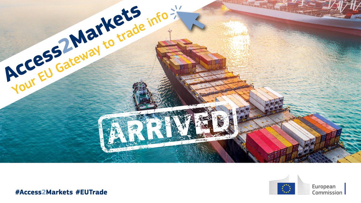 The perspective for spirits growth is clearly outside the EU. To identify opportunities & navigate rules internationally, @Trade_EU has developed #Access2Markets portal but we need you to spread the word for SMEs to know about it. Your toolbox for that 👉europa.eu/!Hf79yy