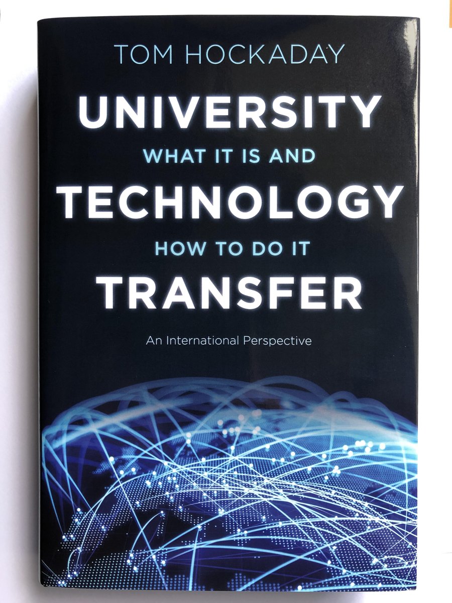 One year ago ... the publication of my (first) book on University Technology Transfer with @JHUP . Thanks for all your reviews and comments: a must-read, monumental piece of work, the go-to volume on the subject, crisply written, for anyone interested in TT