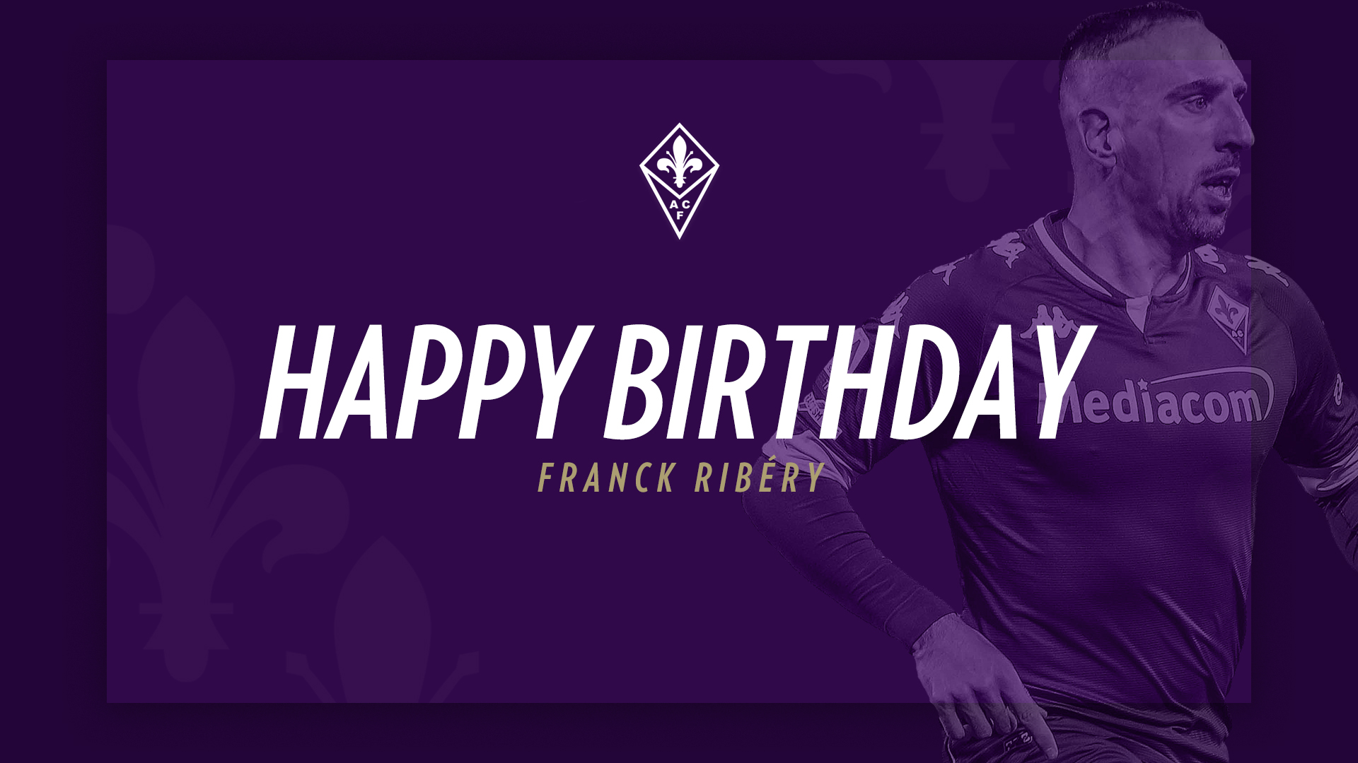 Happy Birthday, Franck Ribery Leave a comment to wish Franck a happy birthday    